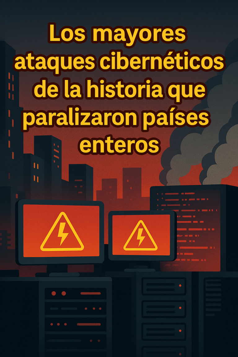 ⚠️ Los ataques cibernéticos que paralizaron países enteros 🌐💻
