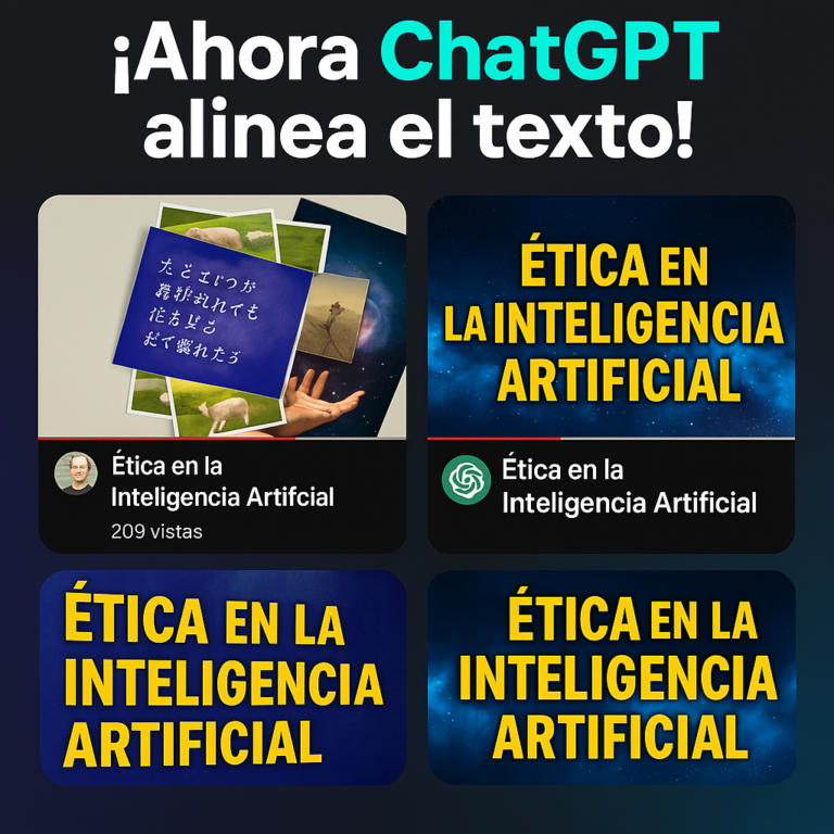 💡 Cómo ChatGPT mejora el diseño de imágenes con texto