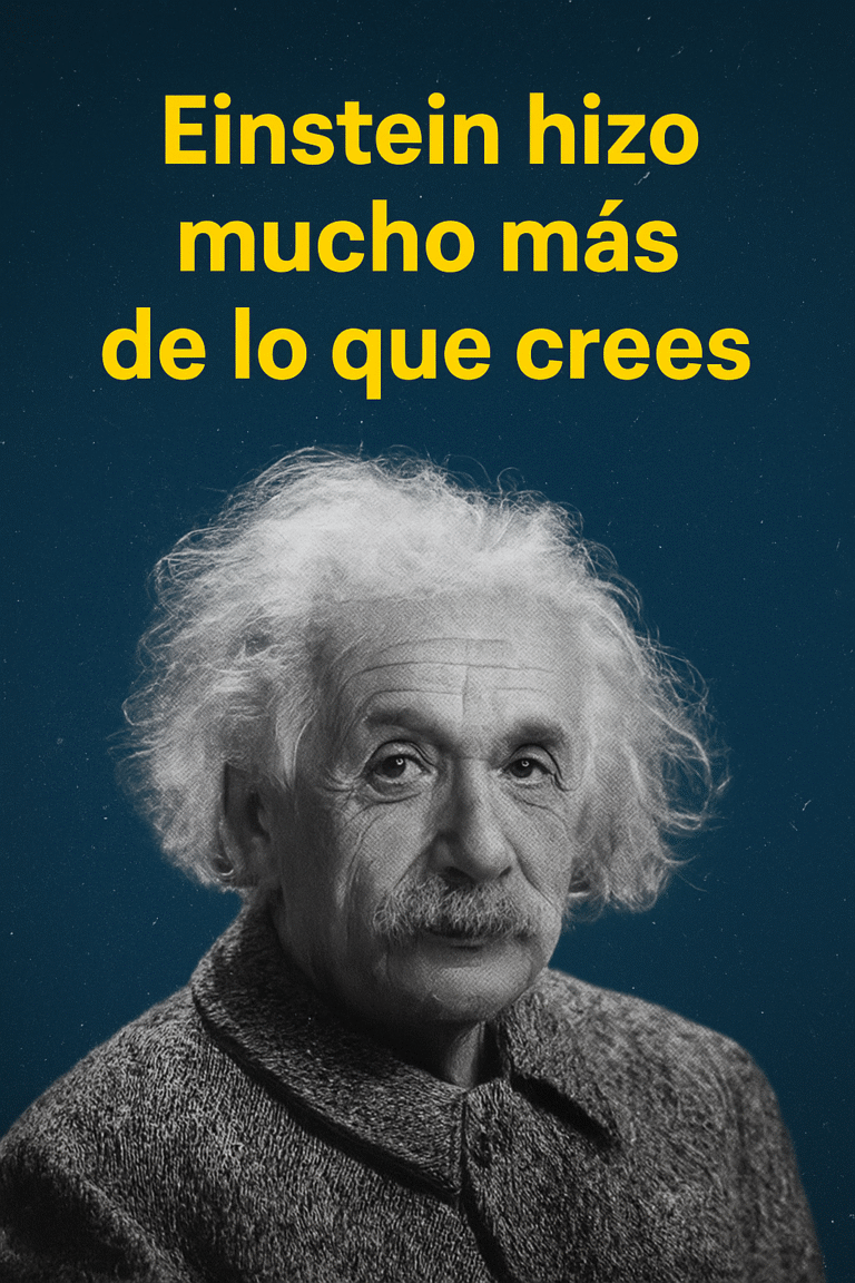 Einstein más allá de la relatividad: Lo que realmente le dio el Nobel ⚛️