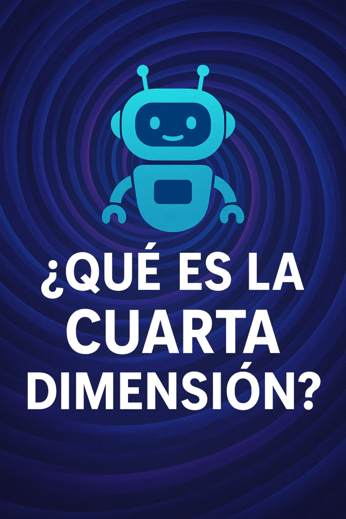 ¿Qué es la cuarta dimensión? Explicación sencilla con apoyo de inteligencia artificial educativa