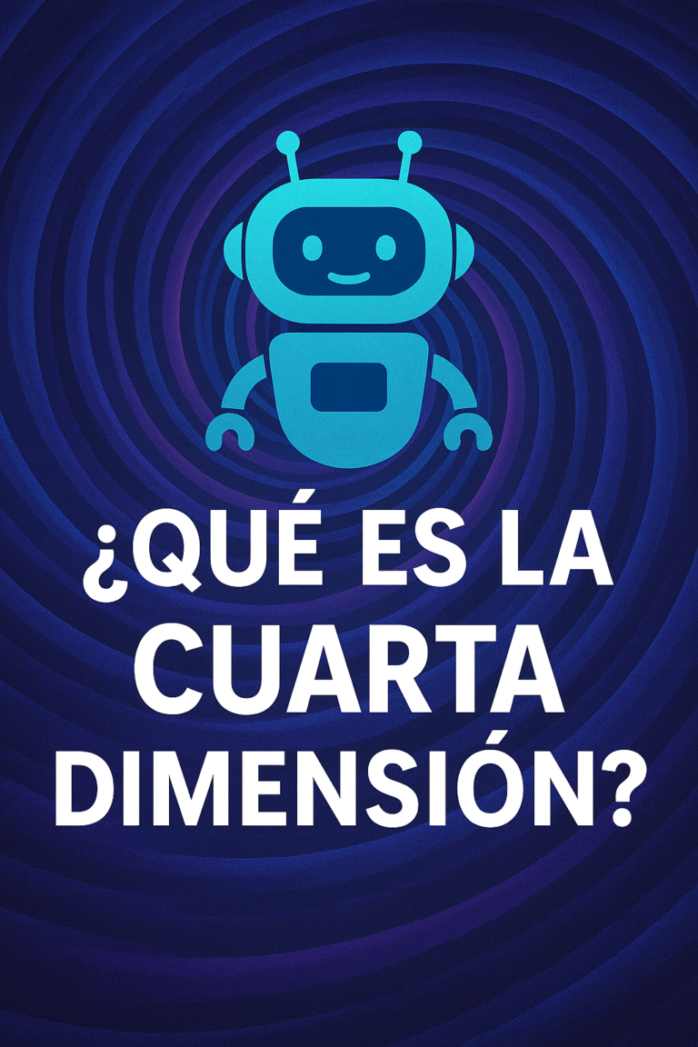 ¿Qué es la cuarta dimensión? Explicación sencilla con apoyo de inteligencia artificial educativa