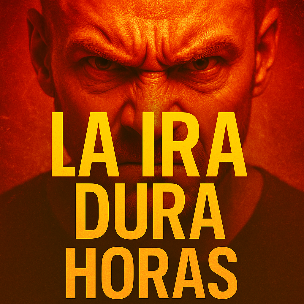 La ira dura horas