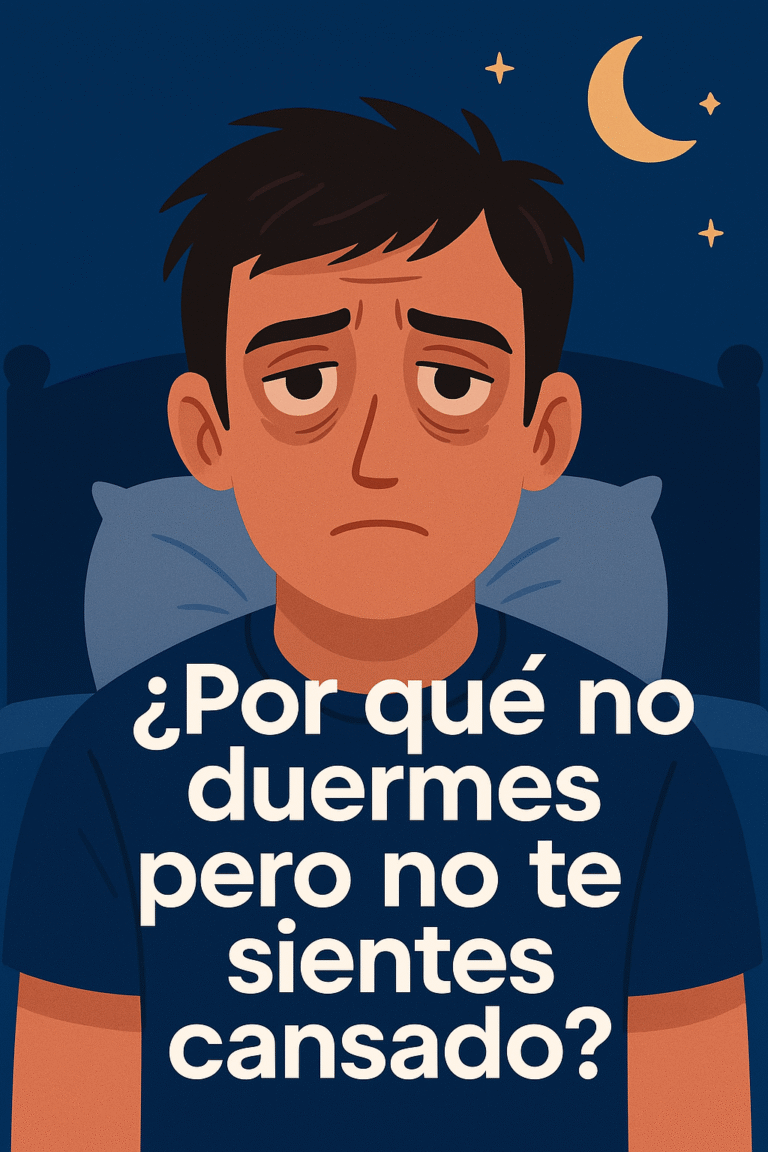 😴 ¿Por qué duermes poco y no te sientes cansado? Explicación científica y consejos prácticos (Parte 1)