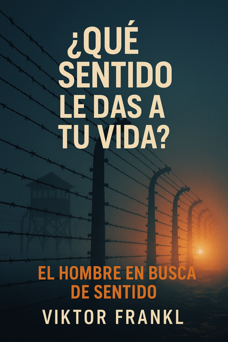 “El hombre en busca de sentido” explicado por una IA educativa: cómo encontrar propósito incluso en medio del dolor
