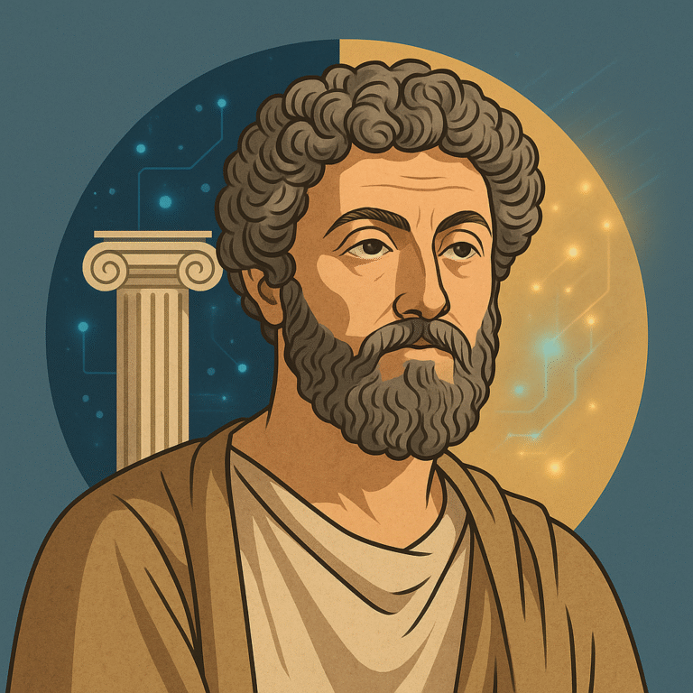 🧘📖 Estoicismo en el siglo XXI: las lecciones eternas de Marco Aurelio para estudiantes y docentes modernos 🌍✨