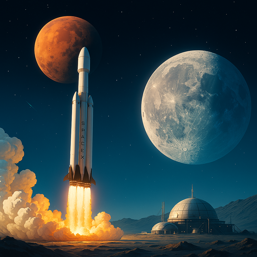 🛰️🚀 SpaceX, Artemis y Marte: el nuevo sueño de la humanidad por conquistar el espacio 🌌✨