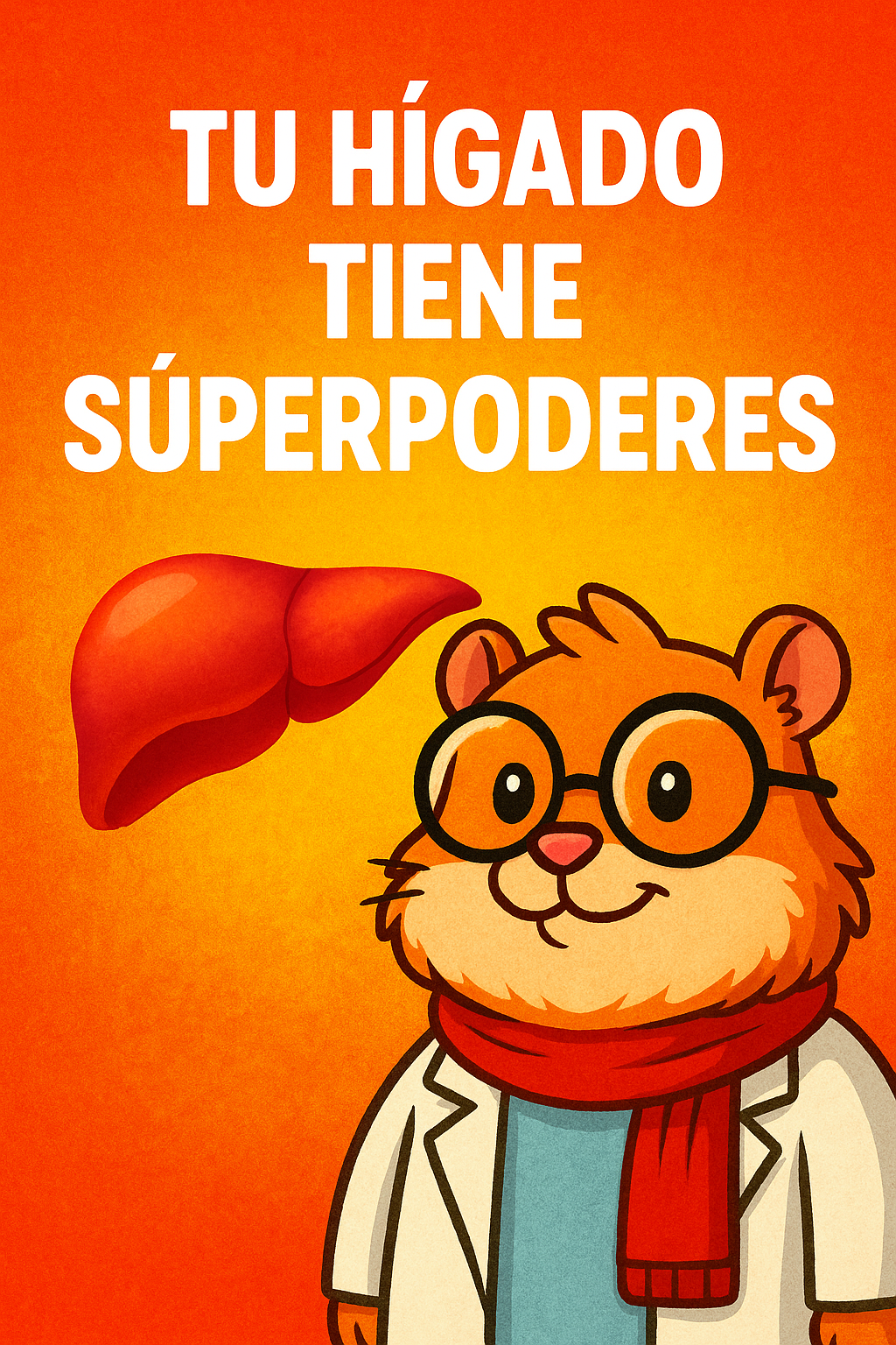 ✨ Tu hígado tiene súperpoderes 🤯 | Capi Sabio te lo explica con ciencia real 🐹🧣