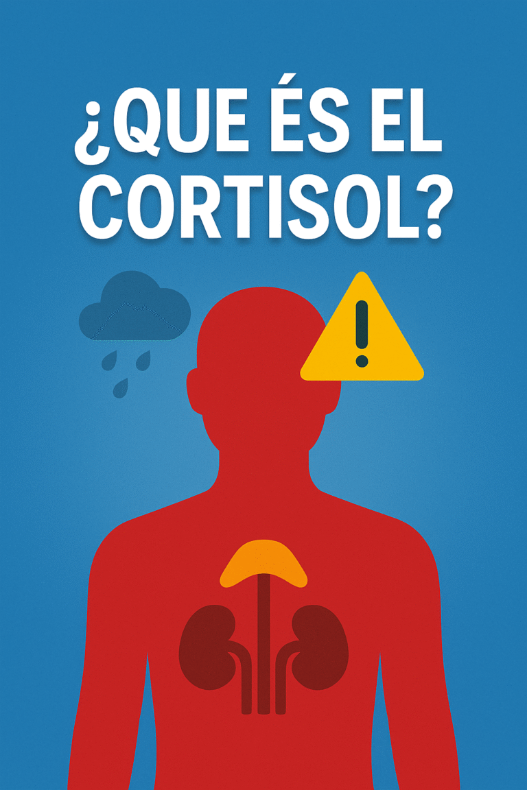 😰 Cortisol: qué es, por qué sube y cómo afecta tu cuerpo (Parte 1 de 2)