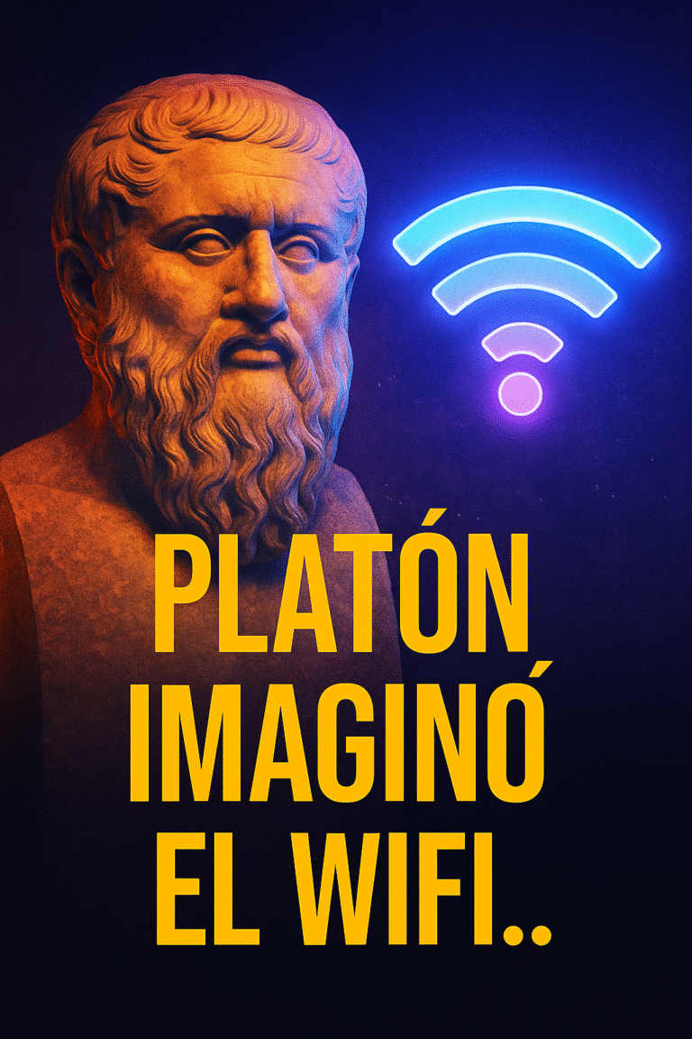 🌐 Platón imaginó el WiFi hace 2,000 años: cómo la filosofía predijo la era digital
