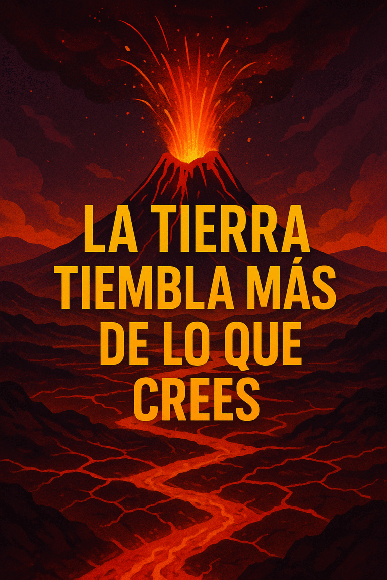 🌍 La Tierra tiembla más de lo que imaginas: descubre los microtemblores que nunca percibes