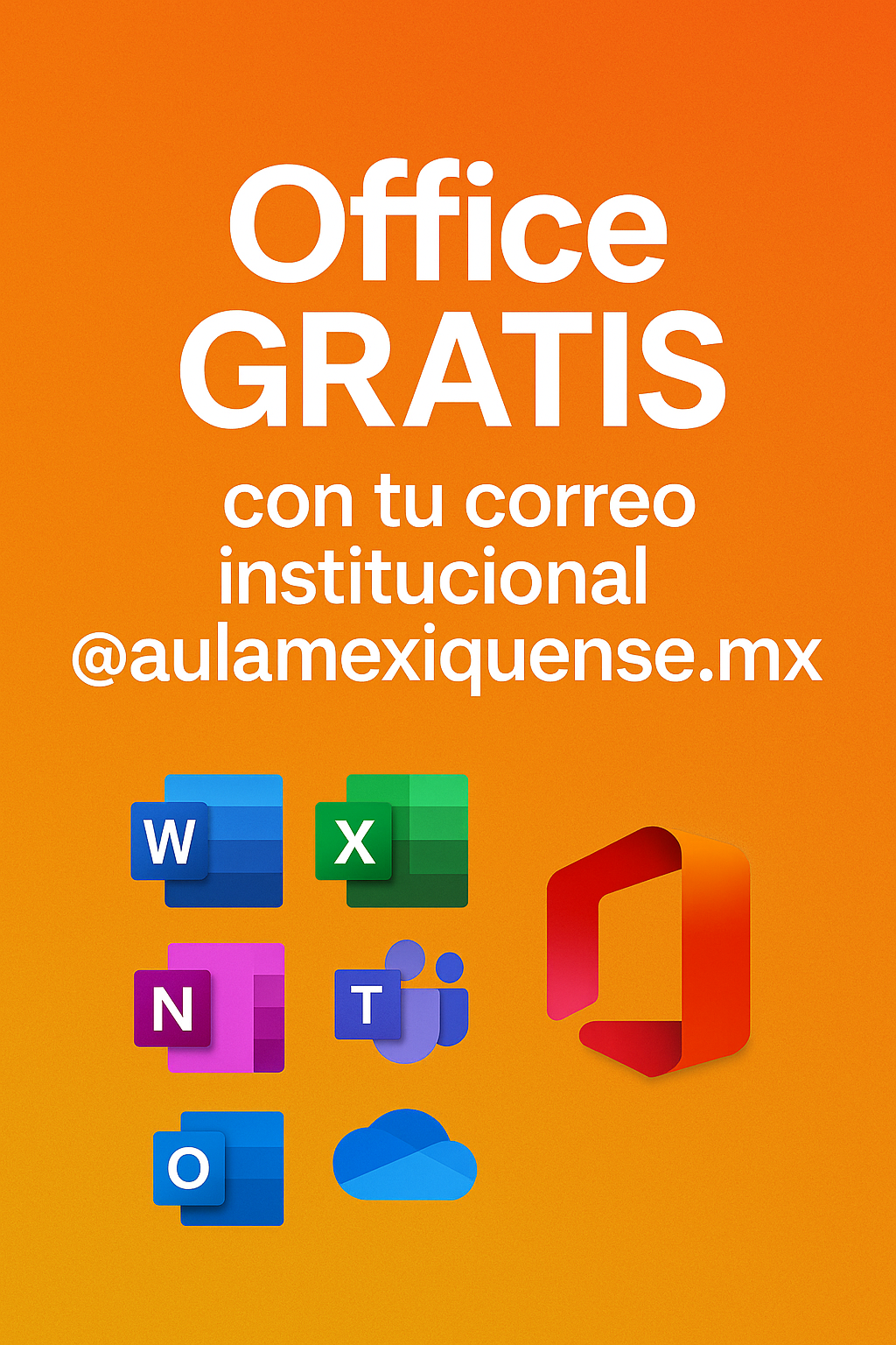 💻 Cómo obtener tu correo institucional @aulamexiquense.mx y activar Office 365 GRATIS paso a paso 🎓✨
