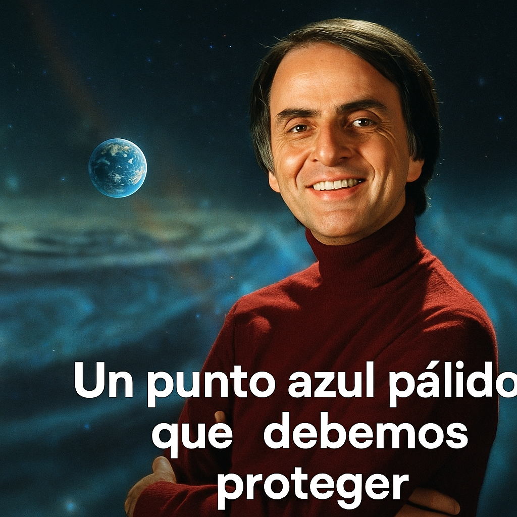 🔭🌍 Carl Sagan y “Un punto azul pálido”: lecciones para la humanidad actual ✨