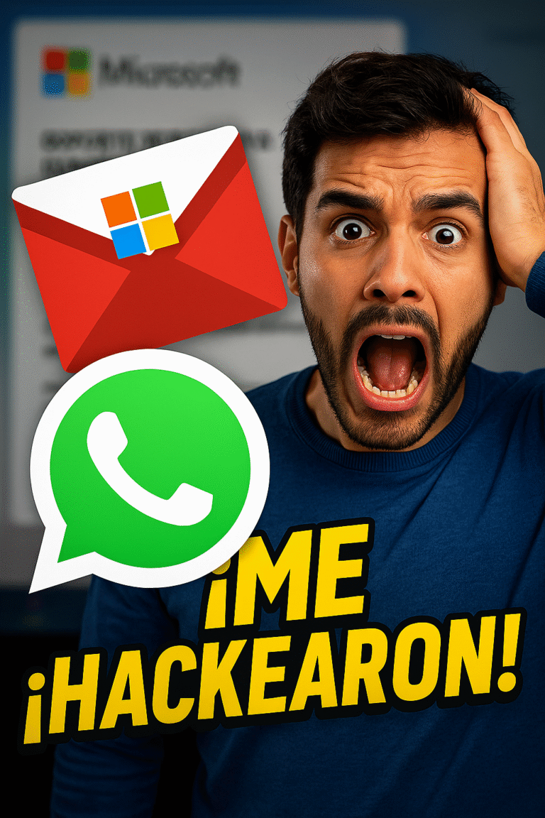 Cómo roban tu WhatsApp con un correo falso de Microsoft: análisis real, prevención y recuperación paso a paso