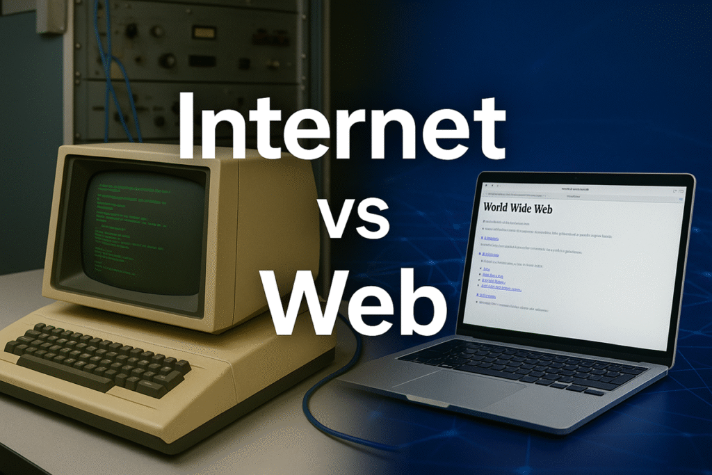 Internet vs Web: La Historia Real que Transformó el Mundo Digital