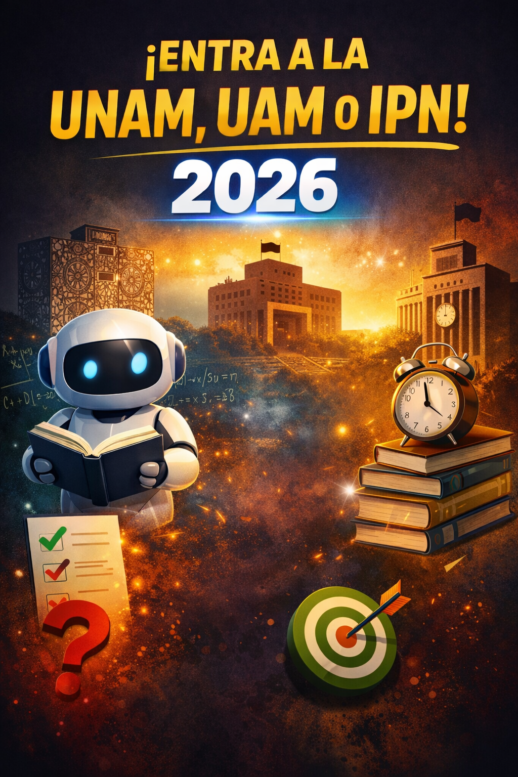 🚀 UPRO 2026: La herramienta gratuita basada en guías oficiales para ingresar a UNAM, UAM e IPN 🎓🔥