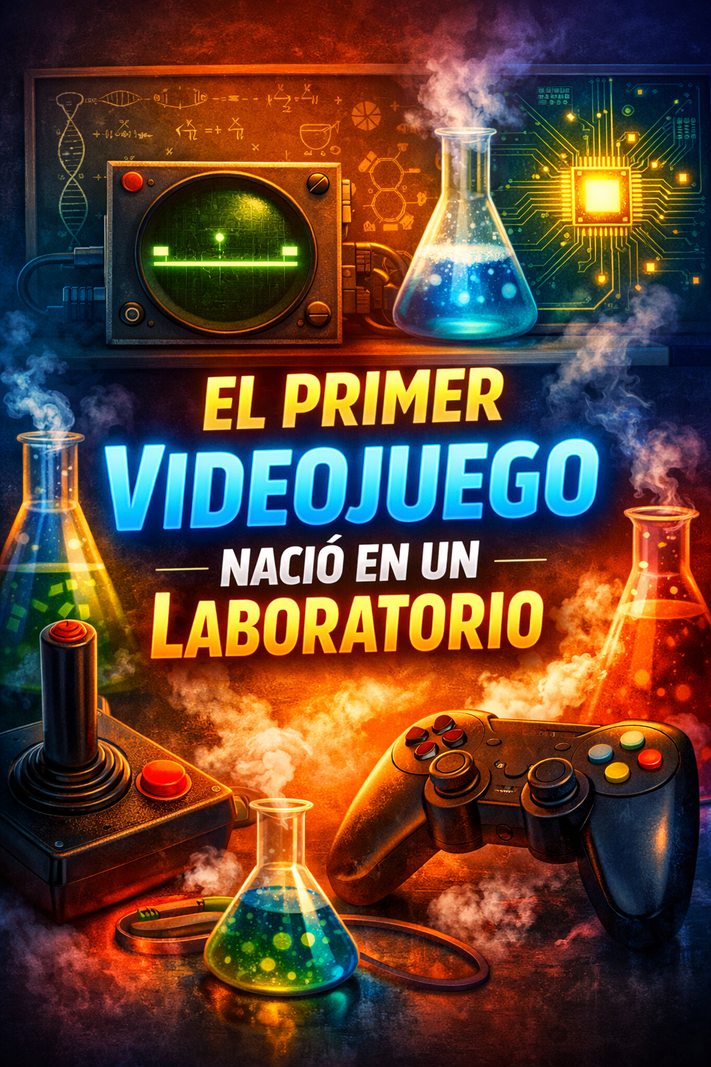 🎮 El primer videojuego de la historia nació en un laboratorio | Ciencia, videojuegos y pensamiento científico 🧠✨