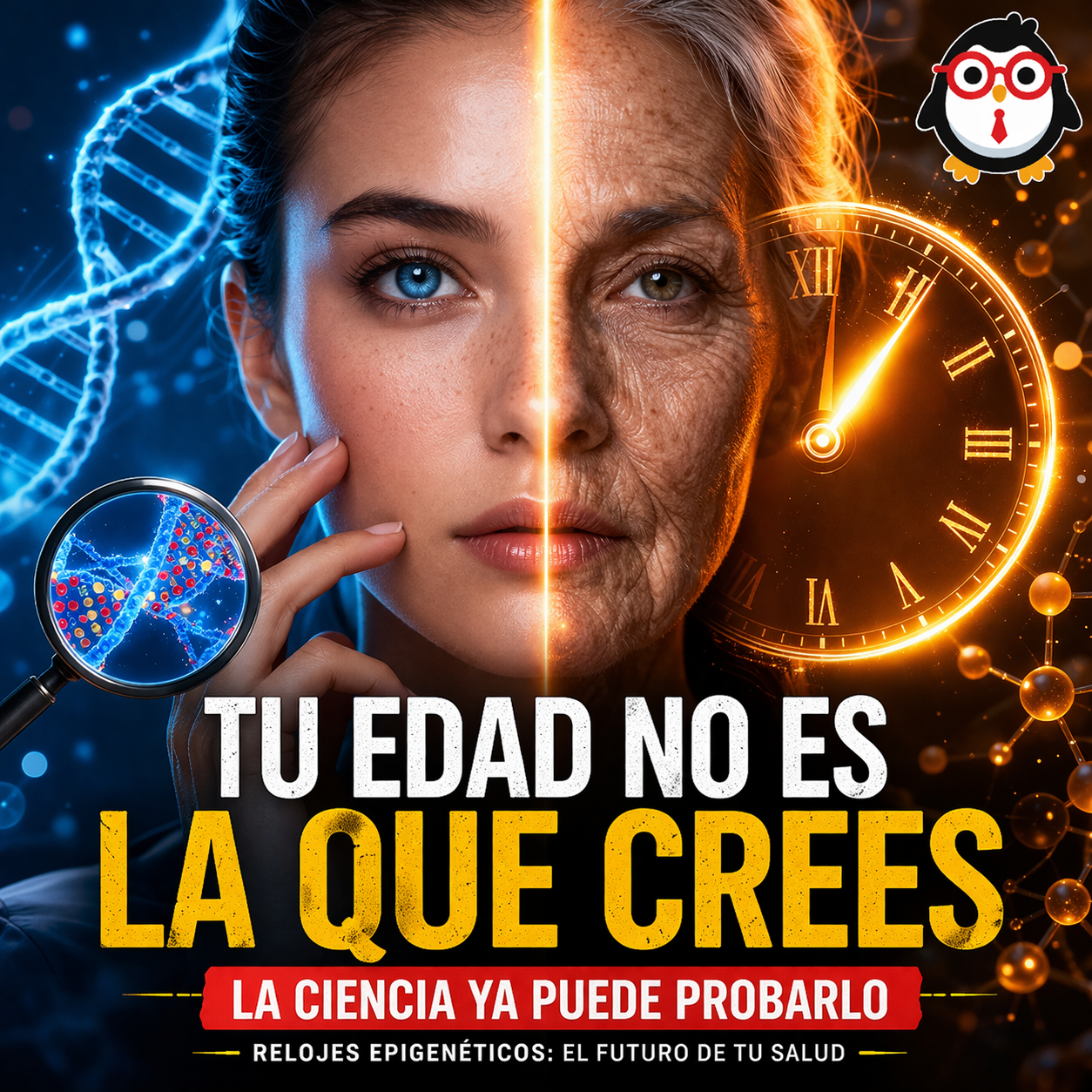 Relojes Epigenéticos: la revolución científica que redefine tu edad y tu esperanza de vida