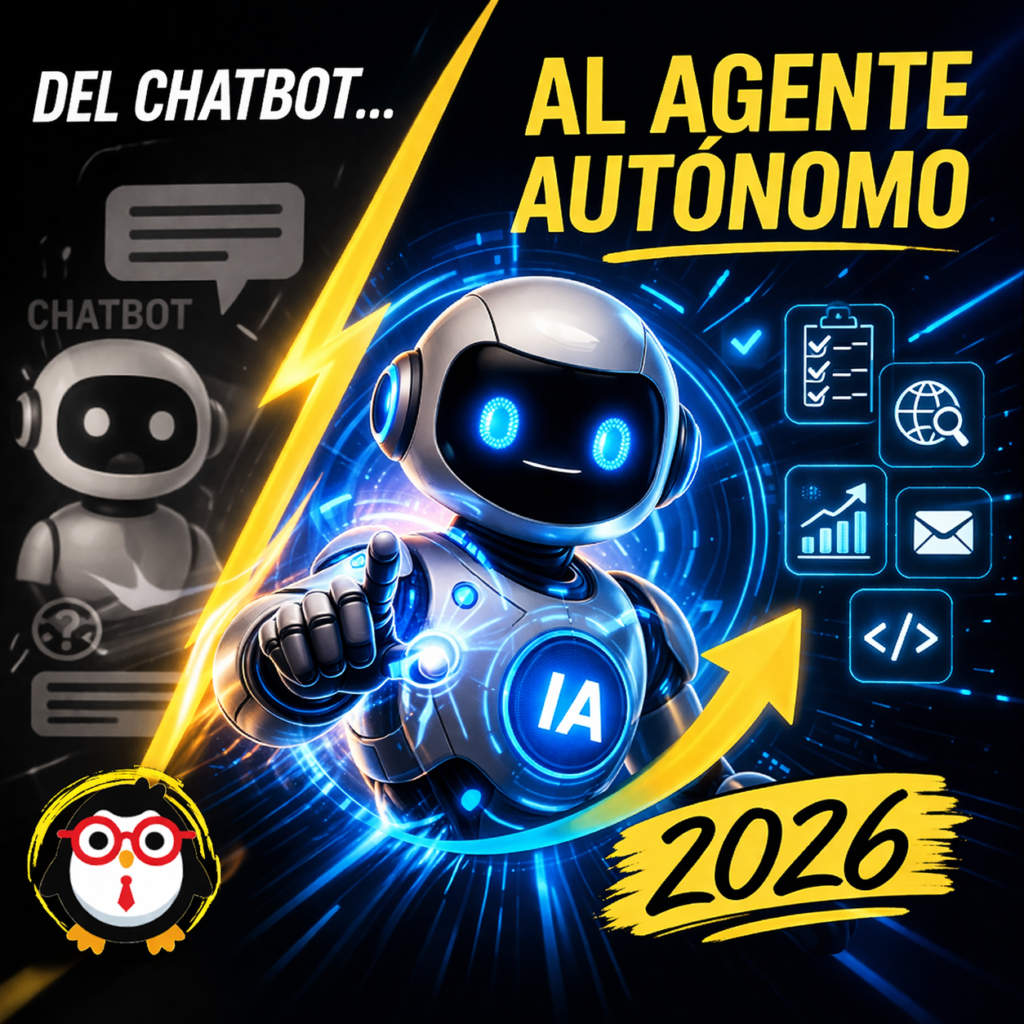 Agentes de Inteligencia Artificial: qué son, cómo funcionan y por qué están reemplazando a los Chatbots en 2026