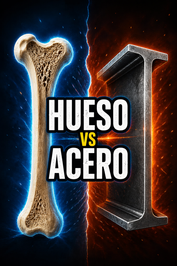 🦴 ¿Los huesos son más resistentes que el acero? La verdad científica que cambiará tu forma de ver el cuerpo humano