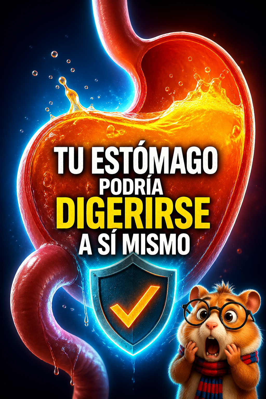 🤯 Tu estómago podría digerirse a sí mismo: la increíble ciencia que evita que tu cuerpo se destruya 🧪🔥