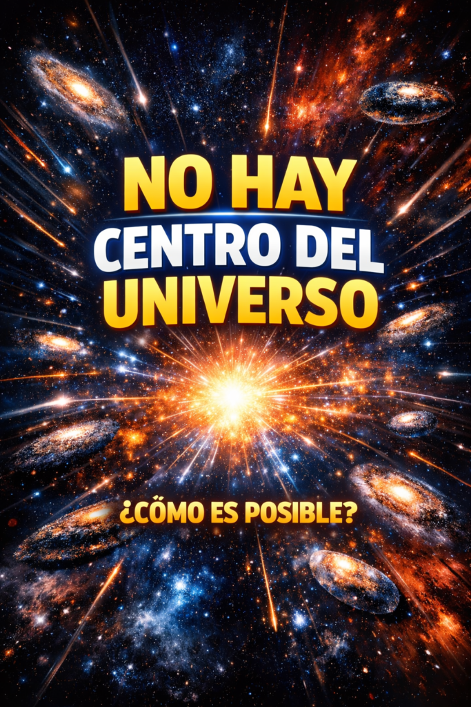 🌌 El universo NO tiene centro: la verdad científica que redefine el espacio y el Big Bang 🚀