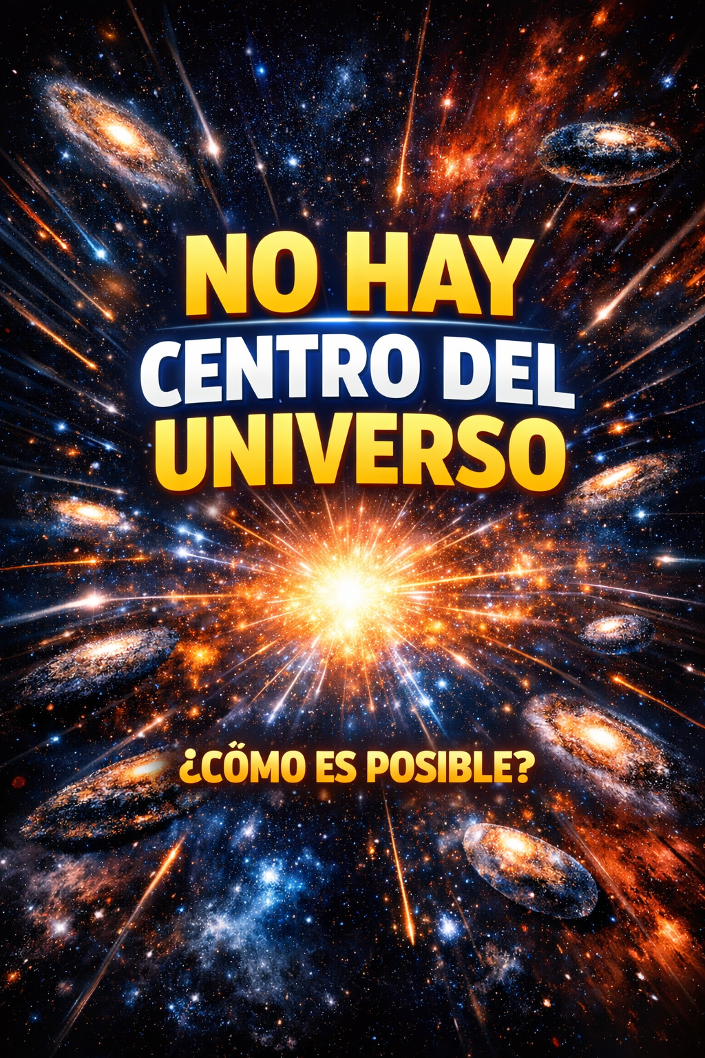 🌌 El universo NO tiene centro: la verdad científica que redefine el espacio y el Big Bang 🚀