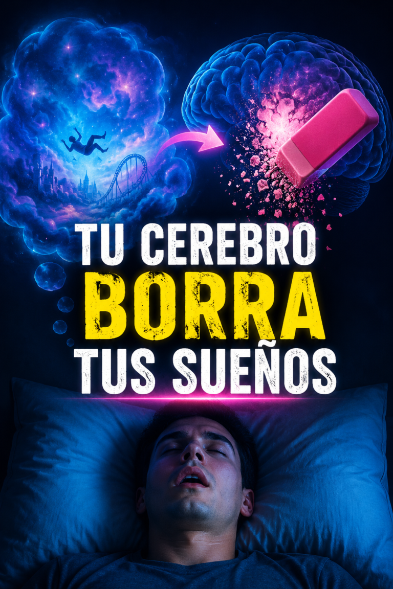 🧠 ¿Por qué olvidamos los sueños tan rápido? La ciencia explica lo que ocurre en tu cerebro mientras duermes 😨💤