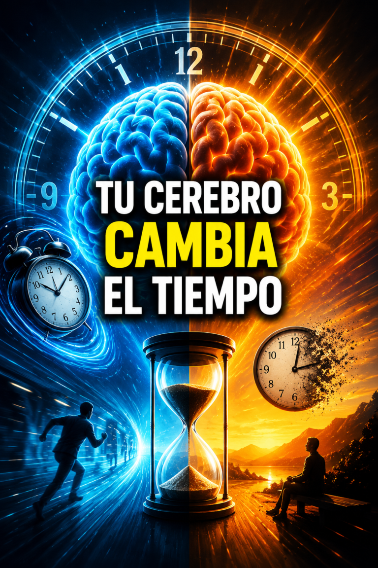🧠⏳ ¿Por qué el tiempo pasa rápido cuando eres feliz y lento cuando te aburres? La neurociencia explica cómo tu cerebro altera la percepción del tiempo