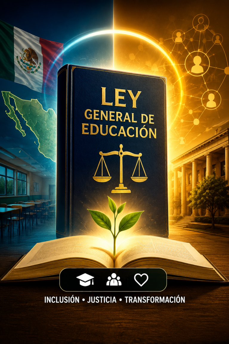 ⚖️ Ley General de Educación explicada: inclusión, justicia social y transformación educativa rumbo al 2026 📘🇲🇽