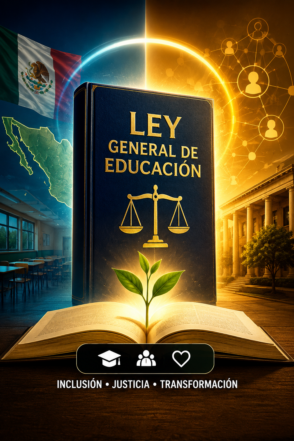 ⚖️ Ley General de Educación explicada: inclusión, justicia social y transformación educativa rumbo al 2026 📘🇲🇽