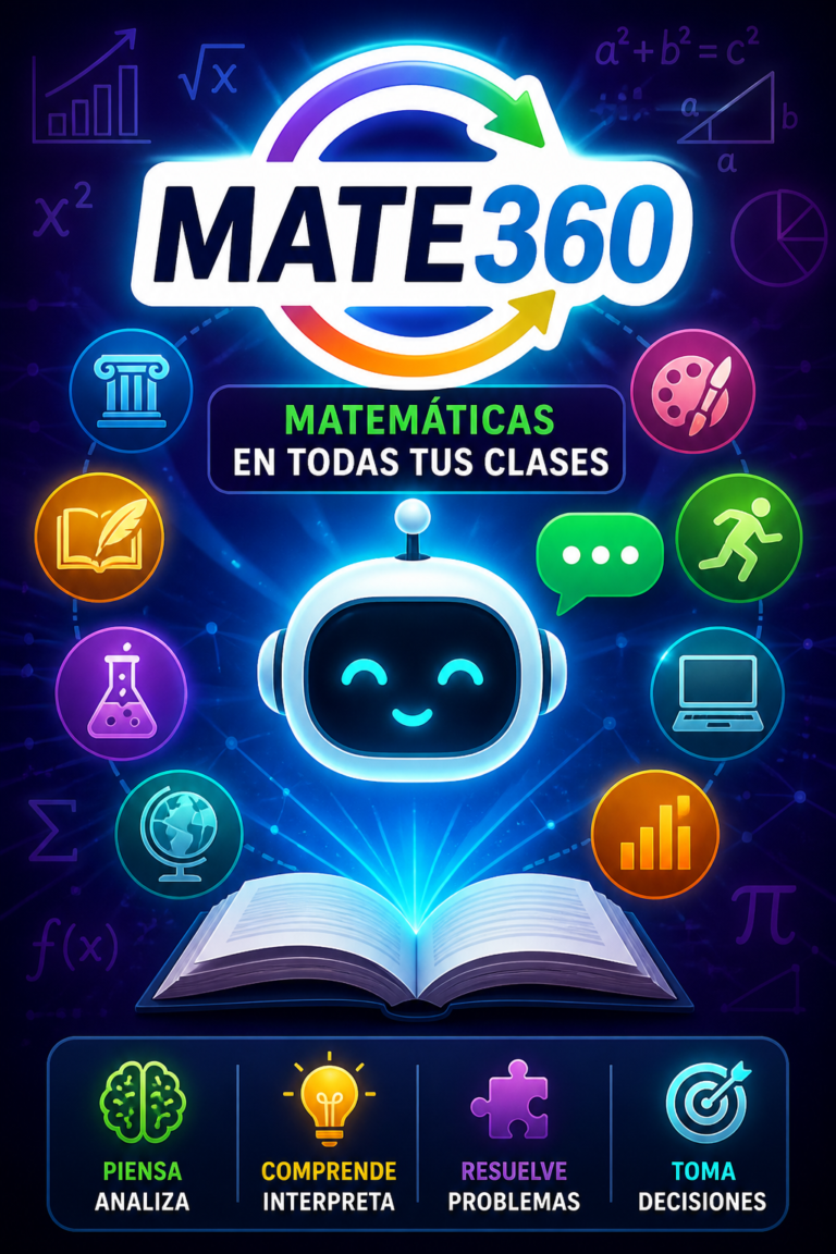 🚨 MATE360: El Bot con IA que Ayuda a Docentes a Descubrir las Matemáticas Ocultas en Cualquier Asignatura 📚🧠