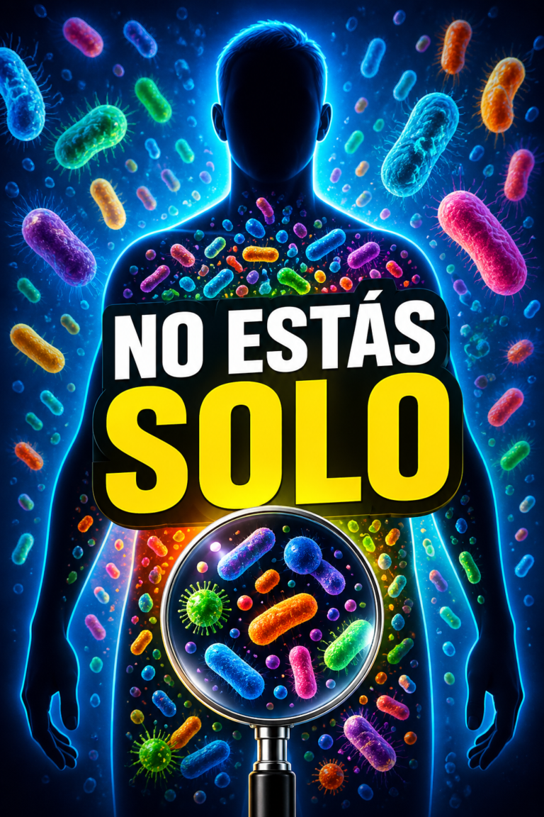 Tu cuerpo tiene casi tantas bacterias como células 🤯 | Microbiota humana explicada fácil (video educativo viral)