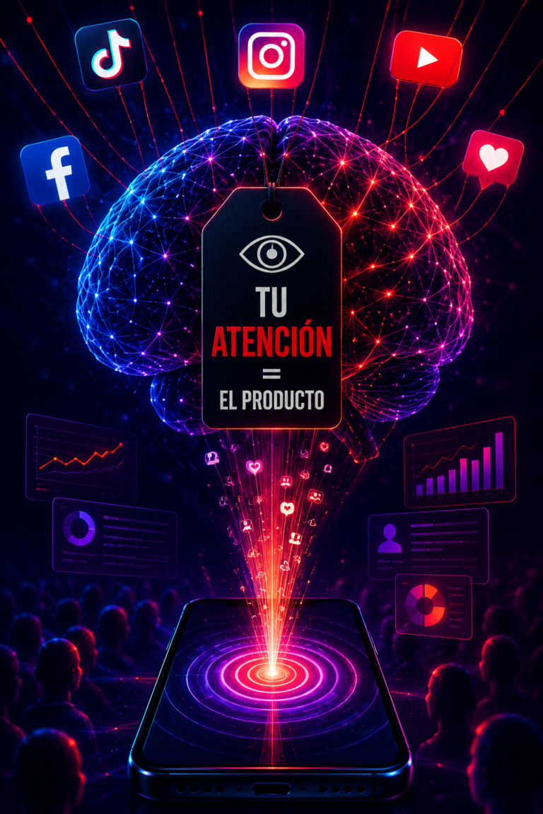 📱🧠 Si una aplicación es gratis, ¿realmente no estás pagando nada? La verdad sobre la economía de la atención