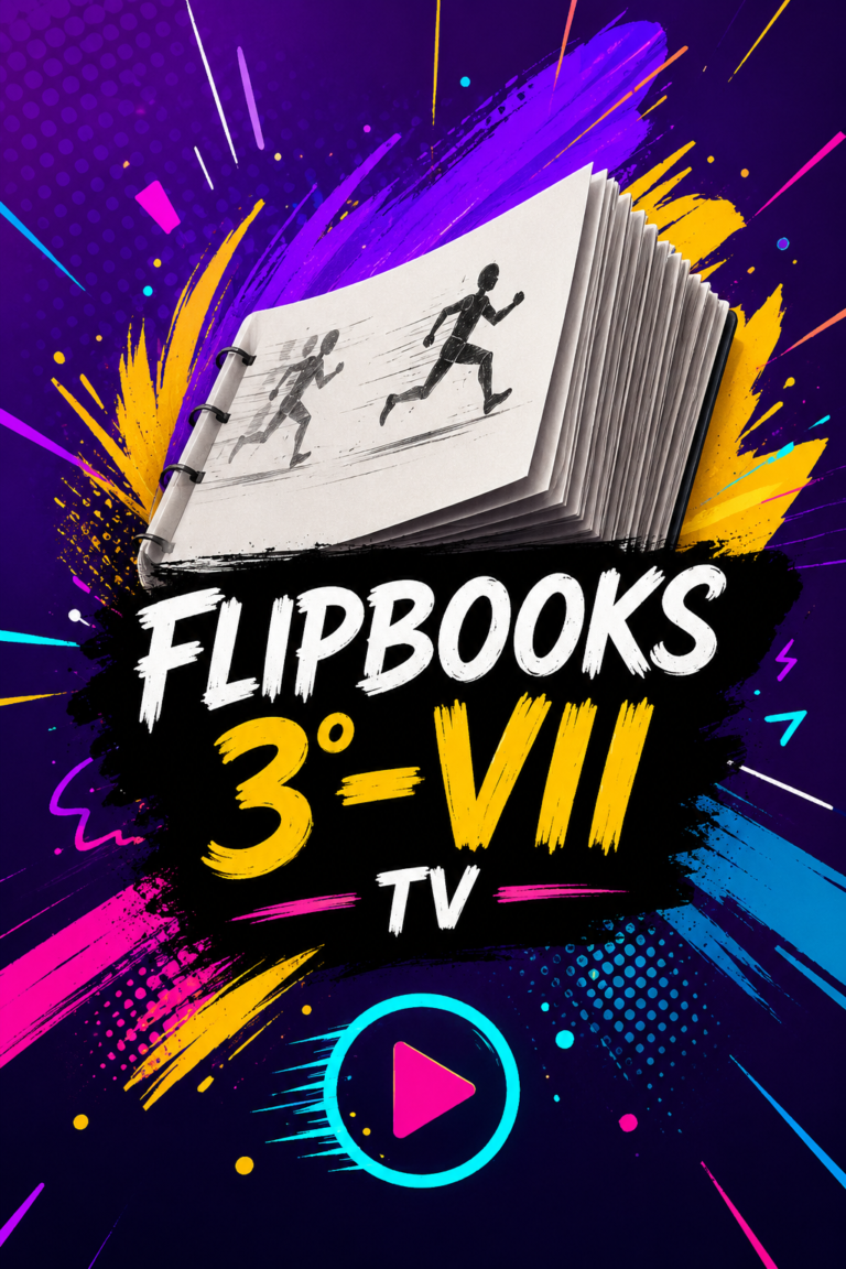 🏆 Flipbooks 2026: El talento del 3°-VII TV cobra vida a través de la animación 🎨