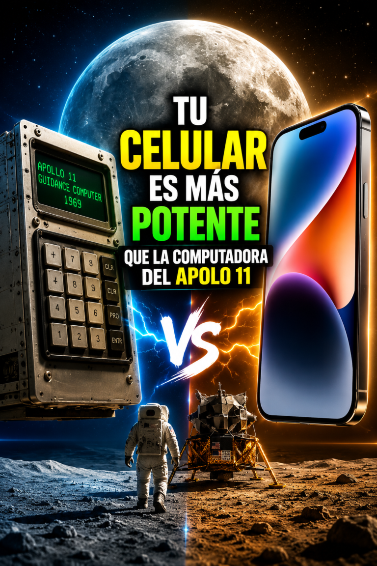 Tu celular es más potente que la computadora que llevó al hombre a la Luna: la increíble historia del Apolo 11