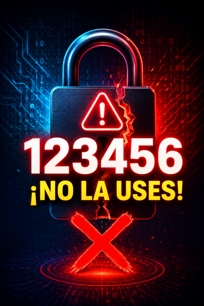 ¿Por qué “123456” sigue siendo una de las contraseñas más usadas y peligrosas del mundo?