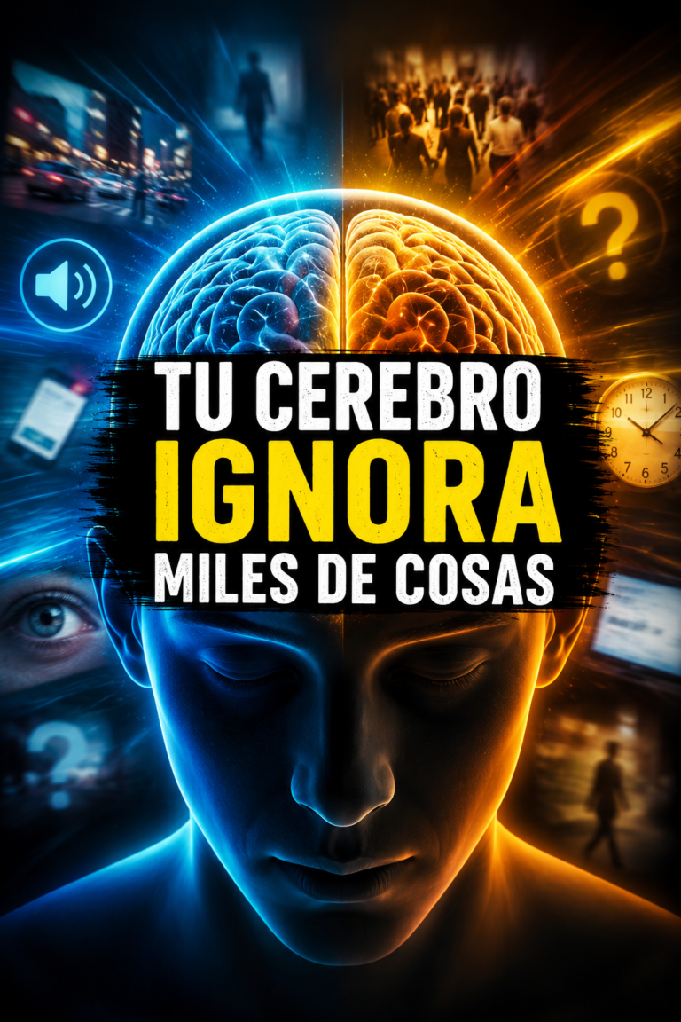 Tu Cerebro Ignora Miles de Cosas Cada Segundo: La Ciencia de la Atención Selectiva