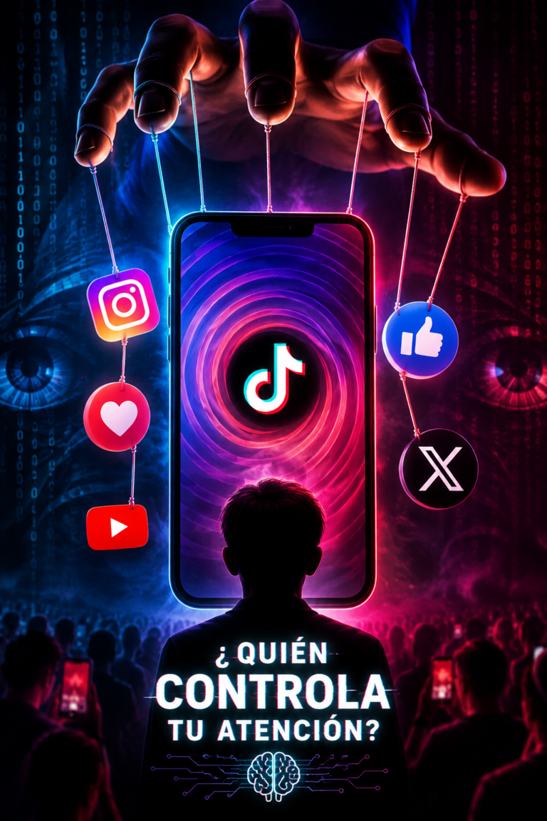 🤖📱 ¿TikTok controla tu mente? La verdad sobre los algoritmos, la IA y la economía de la atención