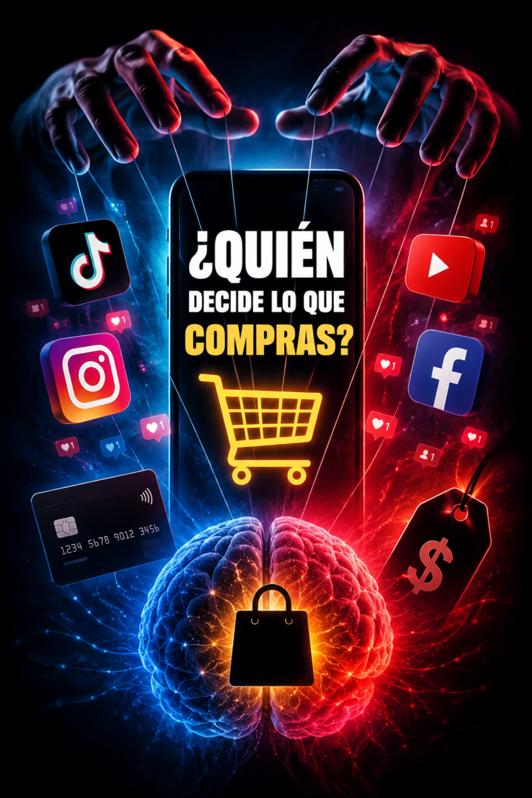 🛒🤖 ¿Tus compras son realmente tuyas? La verdad sobre los algoritmos, la publicidad y la manipulación digital